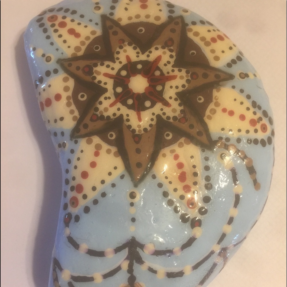 Dream Catcher Mandala stone